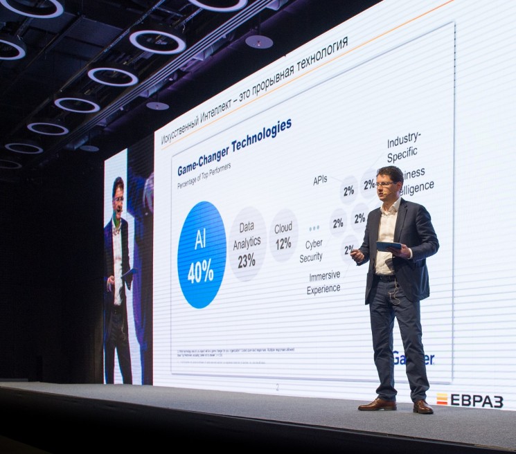 Вице-президент по ИТ «Евразхолдинга» Артем Натрусов описал практический опыт своей компании в цифровой трансформации
