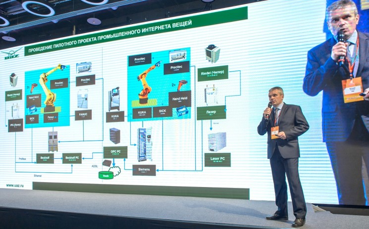 Директор по ИТ в УАЗ Евгений Ступин прочитал доклад на тему цифровой трансформации автопроизводителя, описав кейсы ИТ-проектов с реальным эффектом